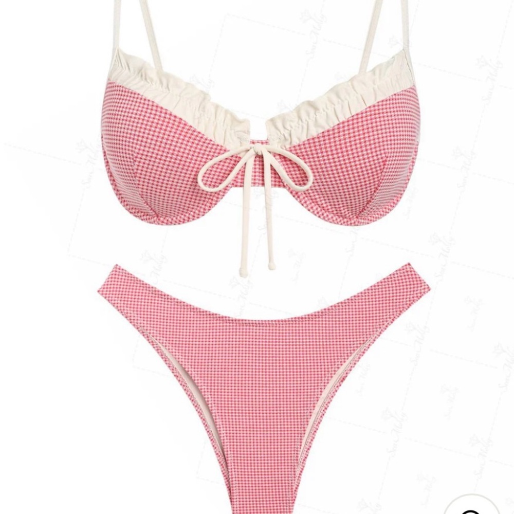BRAND NEW Gingham Bikini Set